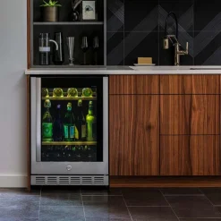 GE Profile Wine Cooler Stainless Steel 23.5