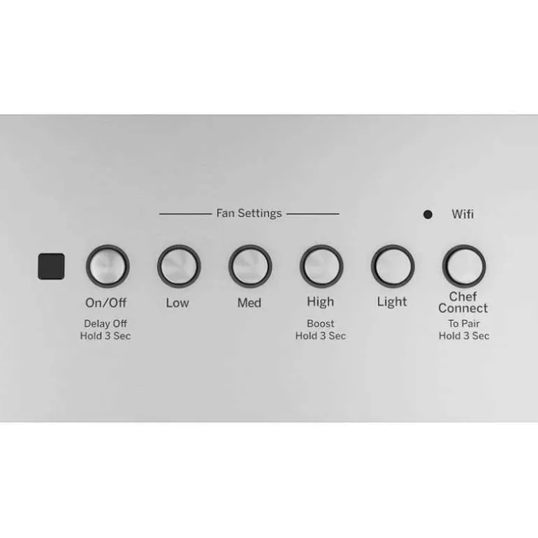 GE Range hood Built-in Stainless Steel 28.25" , 610 CFM - UVC9300SLSS