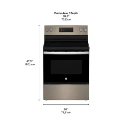 GE Range Slate 30