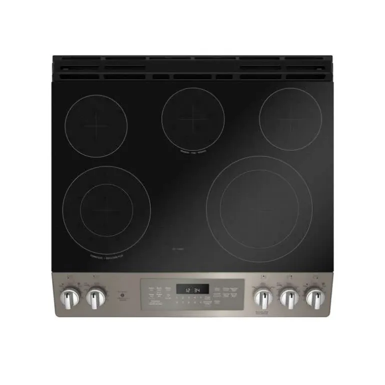 GE Range Slate 30" Electric Glass-Ceramic - JCS840EMES