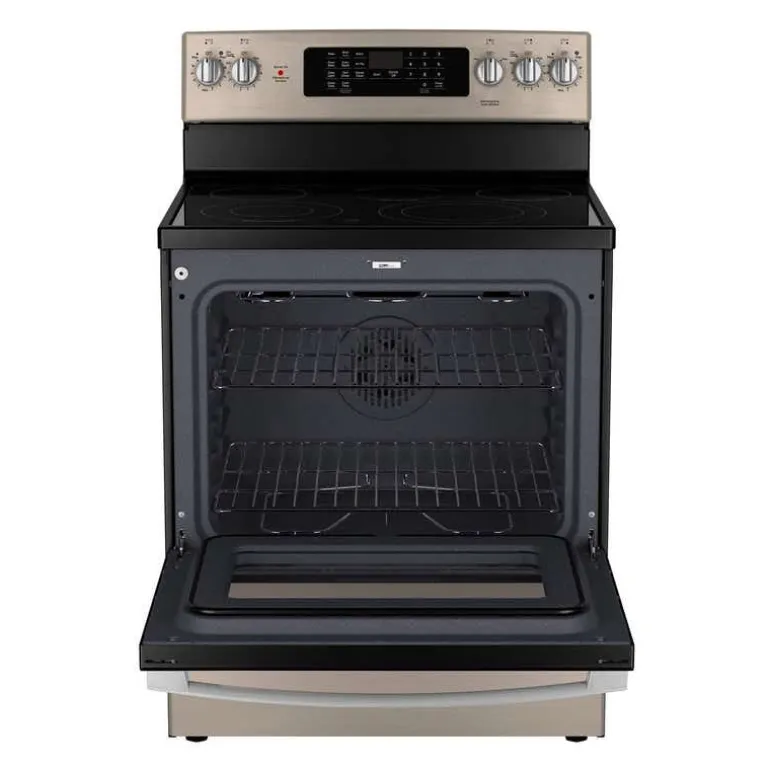 GE Range Slate 30" Electric Glass-Ceramic - JCB840ETES