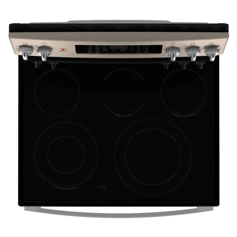GE Range Slate 30" Electric Glass-Ceramic - JCB840ETES