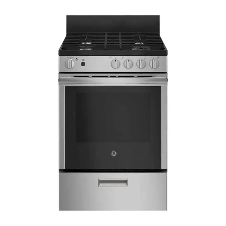 GE Range Stainless Steel 24" Gaz Gas - JCGAS640RMSS