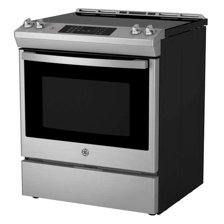 GE Range Stainless Steel 30" Electric Glass-Ceramic - JCS830SVSS