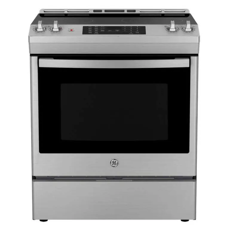 GE Range Stainless Steel 30" Electric Glass-Ceramic - JCS830SVSS