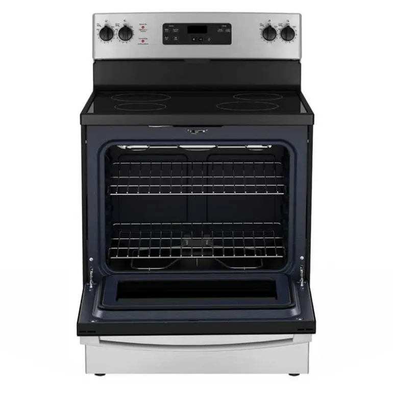 GE Range Stainless Steel 30" Electric Glass-Ceramic - JCBS630SVSS