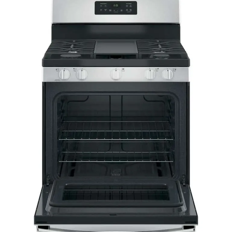 GE Range Stainless Steel 30" Gaz Gas - JCGBS66SEKSS