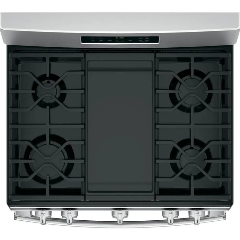 GE Range Stainless Steel 30" Gaz Gas - JCGBS66SEKSS