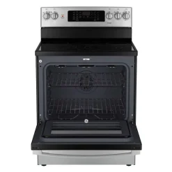 GE Range Stainless Steel 30" Electric Glass-Ceramic - JCB840STSS