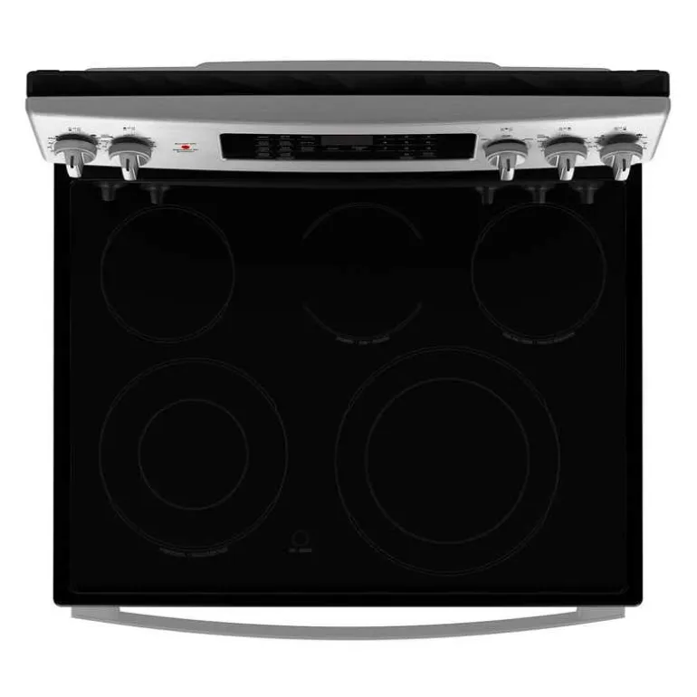 GE Range Stainless Steel 30" Electric Glass-Ceramic - JCB840STSS