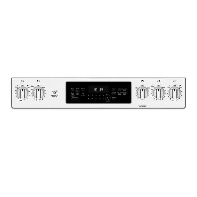 GE Range Stainless Steel 30" Electric Glass-Ceramic - JCS840SMSS
