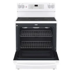 GE Range White 30" Electric Glass-Ceramic - JCB830DVWW