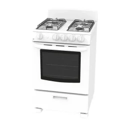 GE Range White 24" Gaz Gas - JCGAS300DMWW