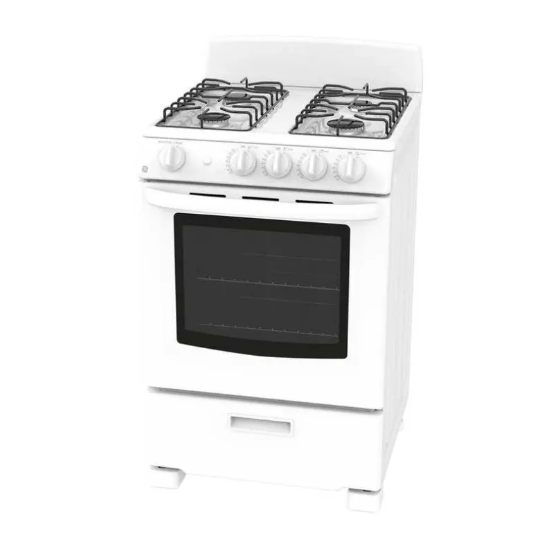 GE Range White 24" Gaz Gas - JCGAS300DMWW