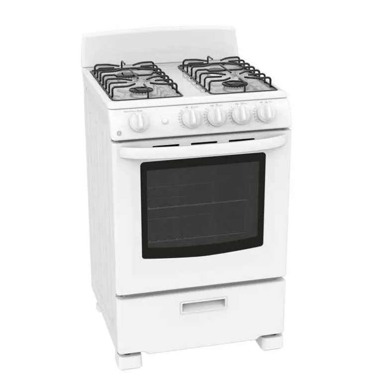 GE Range White 24" Gaz Gas - JCGAS300DMWW