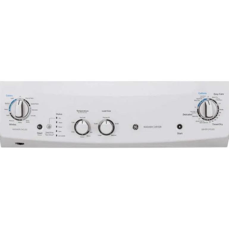 GE Spacemaker Laundry Center, White, 24", Top-Load - GUD24ESMMWW