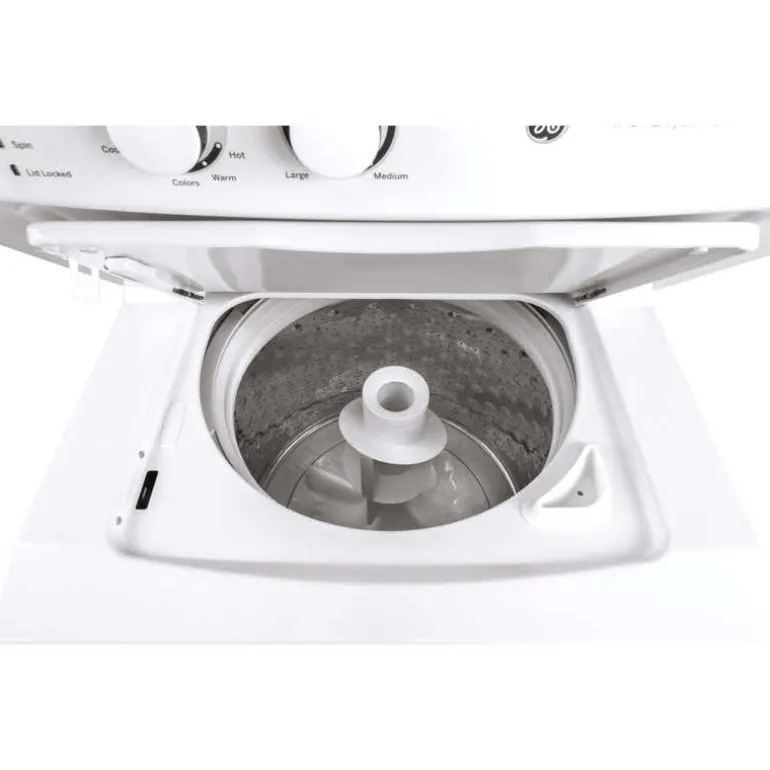 GE Spacemaker Laundry Center, White, 24", Top-Load - GUD24ESMMWW