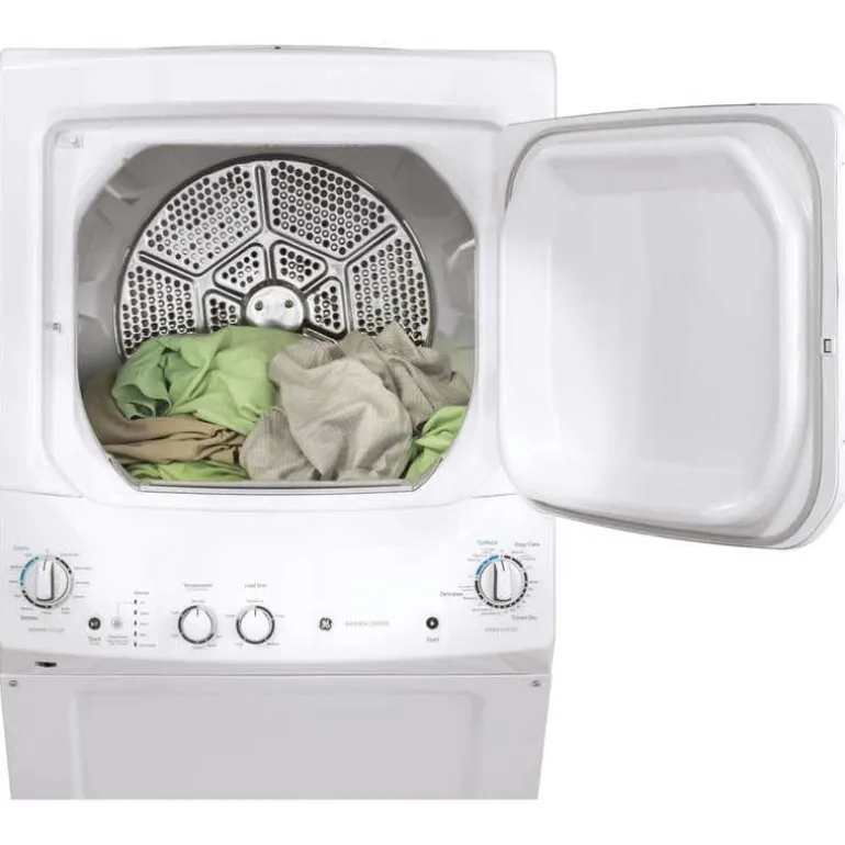 GE Spacemaker Laundry Center, White, 24", Top-Load - GUD24ESMMWW