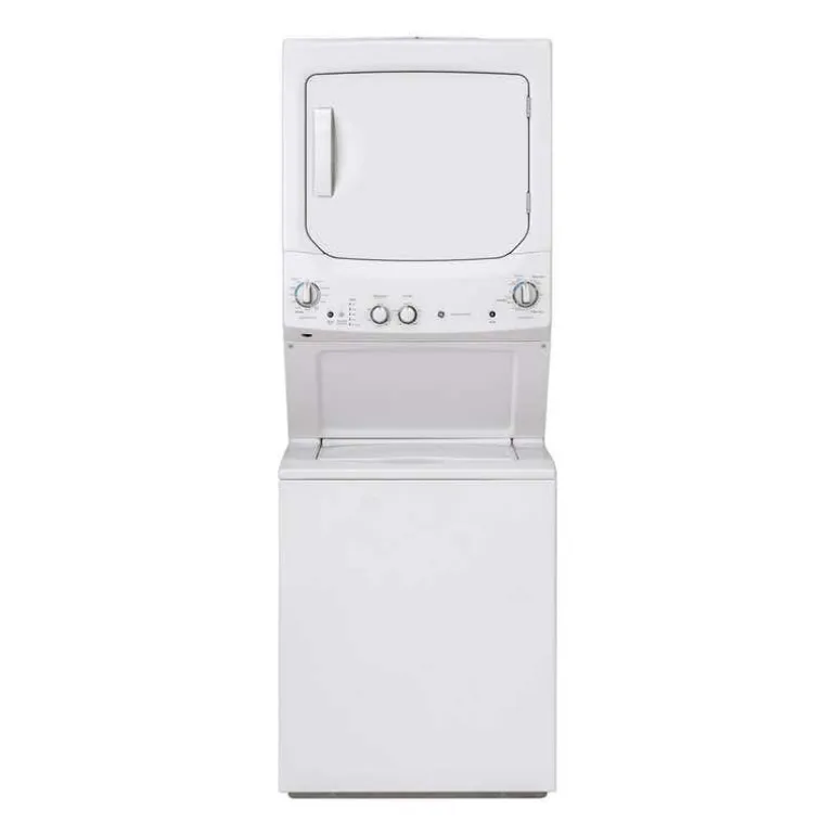 GE Spacemaker Laundry Center, White, 27", Top-Load - GUD27ESMMWW