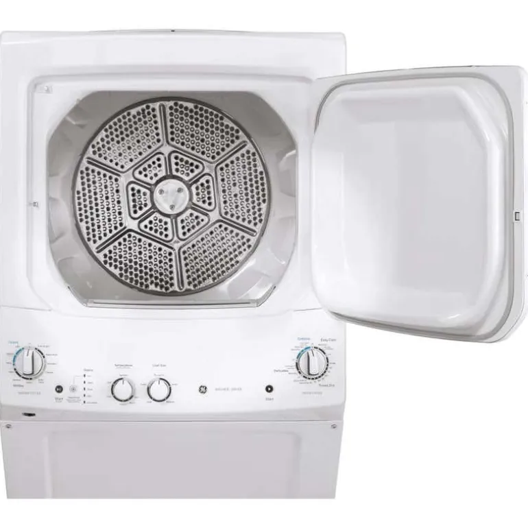 GE Spacemaker Laundry Center, White, 27", Top-Load - GUD27ESMMWW