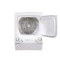 GE Spacemaker washer dryer, White, 27'', 800 RPM - GUD27EEMNWW