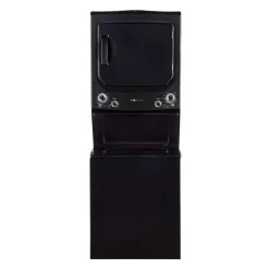 GE Spacemaker washer dryer, Grey, 27'', 800 RPM - GUD37EEMNDG