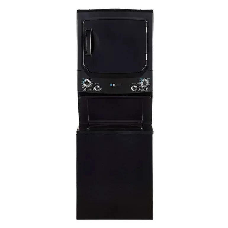 GE Spacemaker washer dryer, Grey, 27'', 800 RPM - GUD37EEMNDG