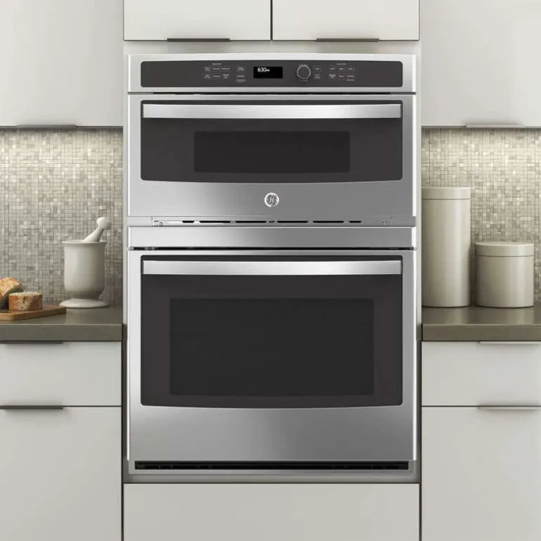 GE Wall Oven and Microwave Combination Stainless Steel 30" Electric - JT3800SHSS