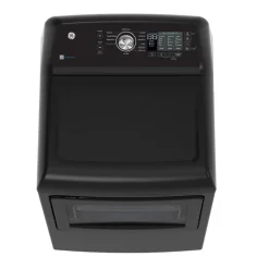 GE Washer & Dryer Kit, Black, Top-Load - GTW-GTD68