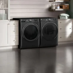GE Washer & Dryer Kit, Carbon Graphite, Front-Load - GFW-GFD65