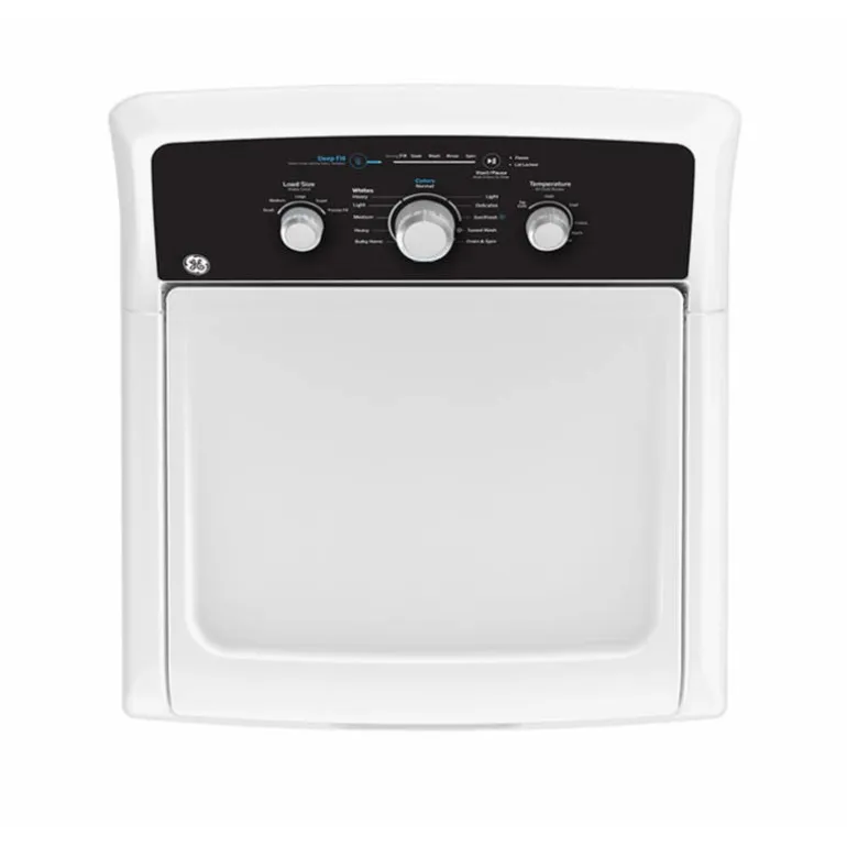 GE Washer & Dryer Kit, White, Top-Load - GTW-GTX34