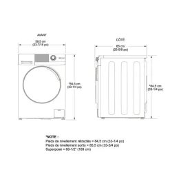GE Washer Front-Load White 28