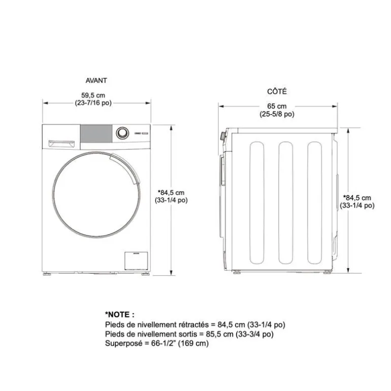 GE Washer Front-Load White 28" - GFW550SMNWW
