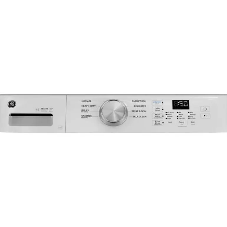 GE Washer Front-Load White 28" - GFW350SSYWW