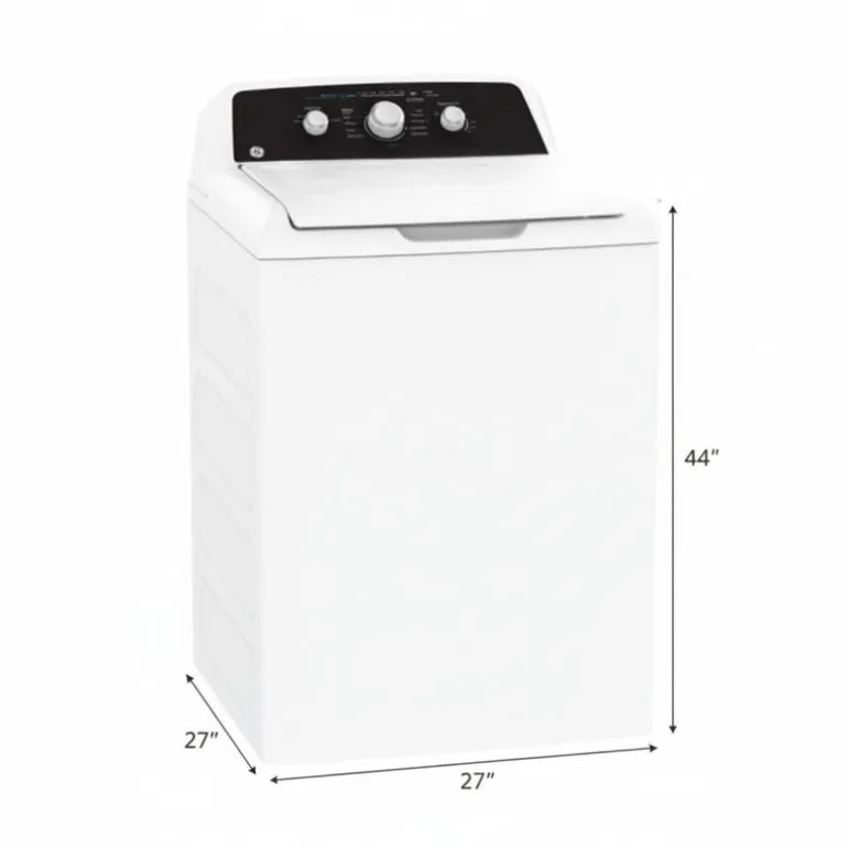 GE Washer Top-Load White 27" - GTW334BMRWS
