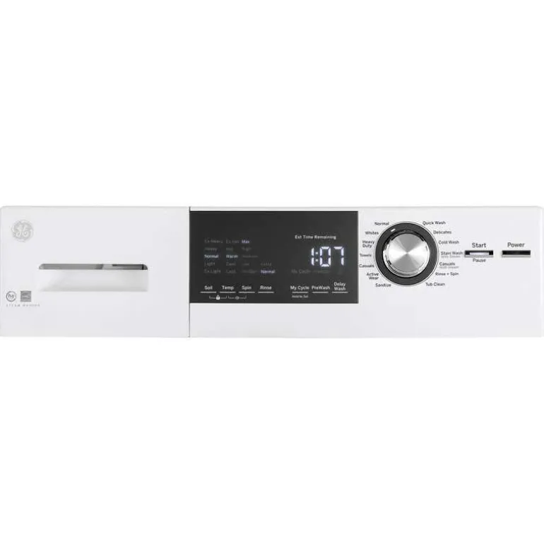 GE Washers Front-Load White 24'' - GFW148SSMWW