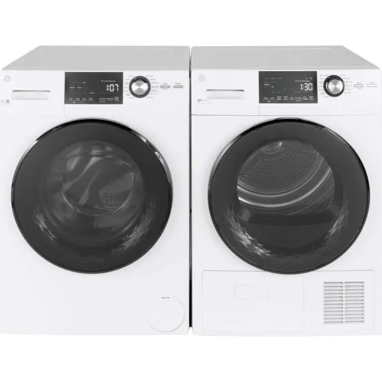 GE Washers Front-Load White 24'' - GFW148SSMWW