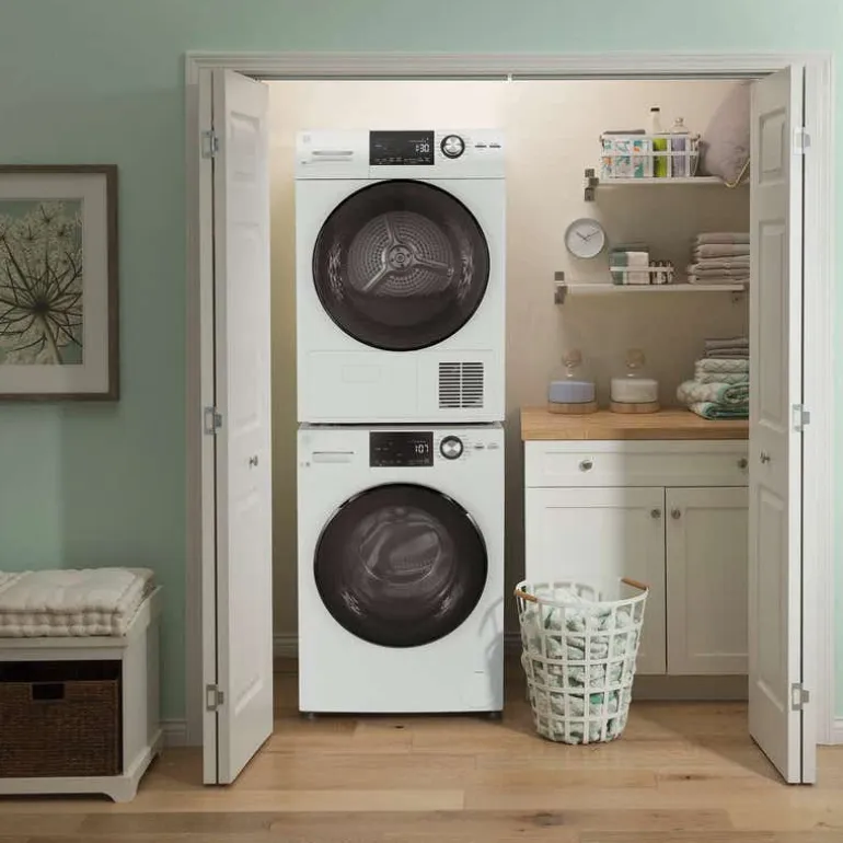 GE Washers Front-Load White 24'' - GFW148SSMWW