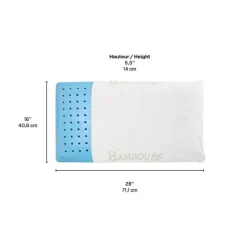 Gel-Infused Memory Foam Pillow