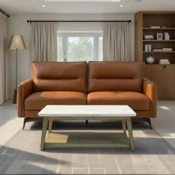 Genuine Full Leather Sofa