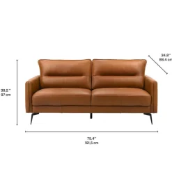 Genuine Full Leather Sofa