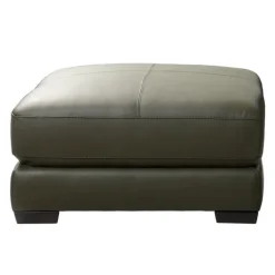 Genuine Leather Ottoman