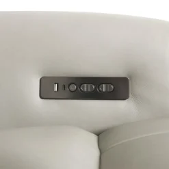 Genuine Leather Power Reclining Loveseat