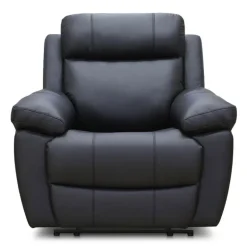 Genuine Leather Rocking Recliner