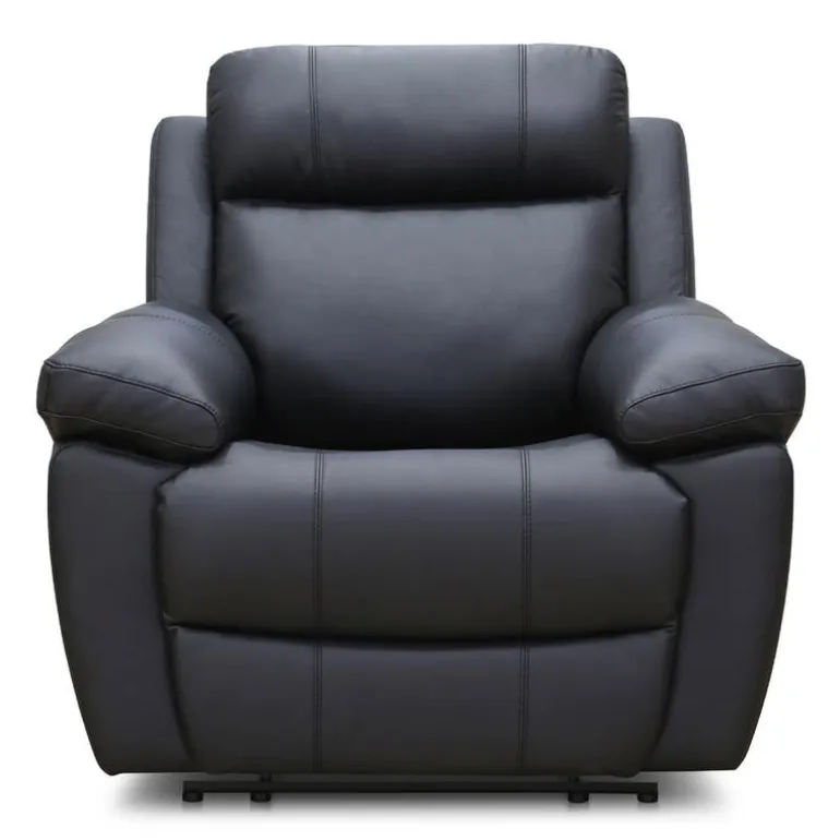 Genuine Leather Rocking Recliner