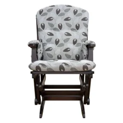 Glider Rocking Chair - Patterned Fabric