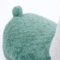 Green Llama-Shaped Kids Pouf – 28.3