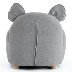 Grey Koala-Shaped Kids Armchair – 22.8
