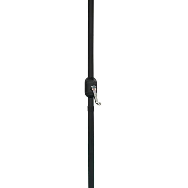 Grey Tilting Patio Umbrella with Base - 9 ft