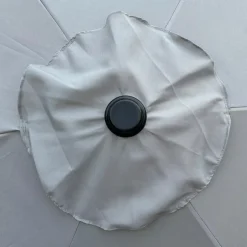 Grey Tilting Patio Umbrella with Base - 9 ft